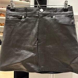 Women’s Helmut Lang black mini skirt size 2